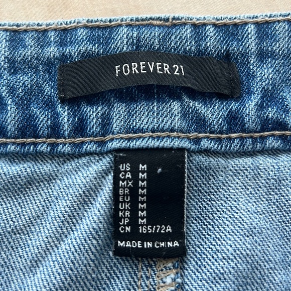 Forever, 21 denim mini skirt - Picture 6 of 6